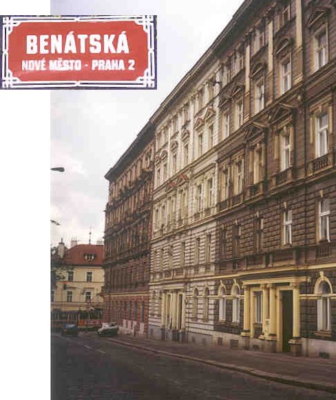 Rodný dům J. Foglara v Benátské ulici v Praze Rodný dům J. Foglara v Benátské ulici v Praze