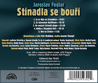 CD St�nadla se bou�� - Supraphon