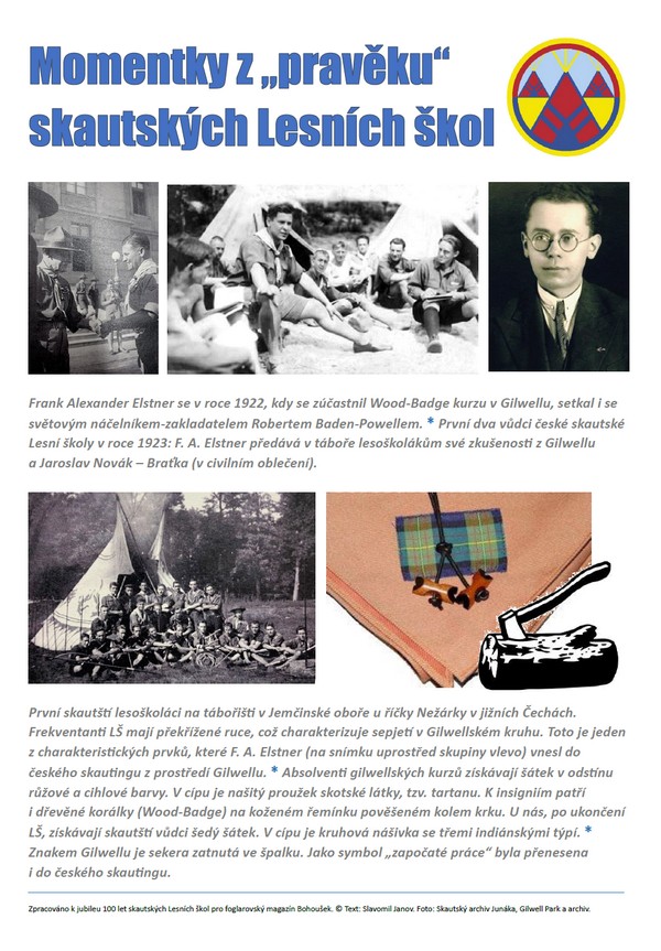 Momentky z historie Lesn�ch �kol